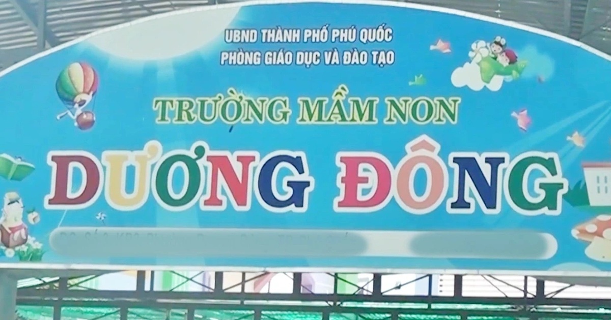 Phú Quốc: Xác minh vụ hiệu phó trường mầm non bị giáo viên đánh nhập viện