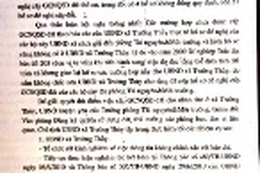 Khẩn trương cấp sổ đỏ bị thất lạc cho hơn 200 hộ dân