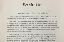 Hà Nội: Giáo viên “tố” bị bớt lương dạy 2 buổi/ngày