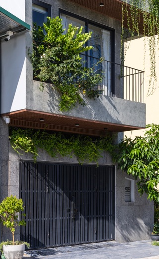 Nhà 90m2 của gia đình ở Hà Nội gắn kết thiên nhiên nhờ thiết kế lạ - 2