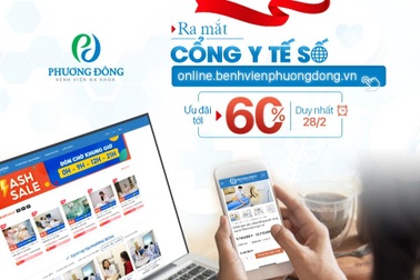 Mừng sinh nhật lần thứ 3, Phương Đông tiên phong ra mắt cổng y tế số