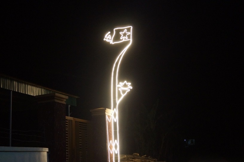 Thợ làm cây nêu tất bật trả hàng ngày giáp Tết - 10