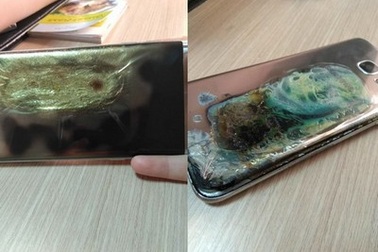 Smartphone Galaxy S7 Edge bất ngờ bị ngưng hoạt động rồi bốc cháy