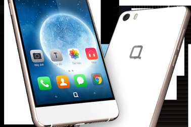 Cận cảnh smartphone LUNA thiết kế viền nhôm nguyên khối