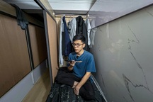 Cận cảnh bên trong hộp ngủ chỉ rộng 1,5-2m2 ở Hà Nội