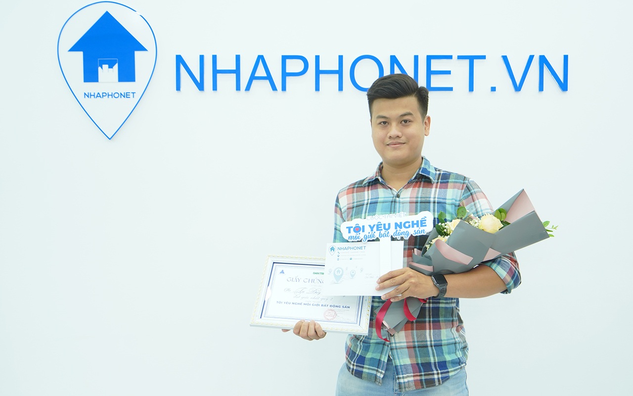 Anh Tạ Duy Khương - thí sinh đạt giải nhất quý II cuộc thi (Ảnh: Nhaphonet.vn).