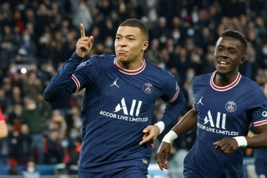 Mbappe lập cú đúp giúp PSG tiếp tục xây chắc ngôi đầu Ligue 1
