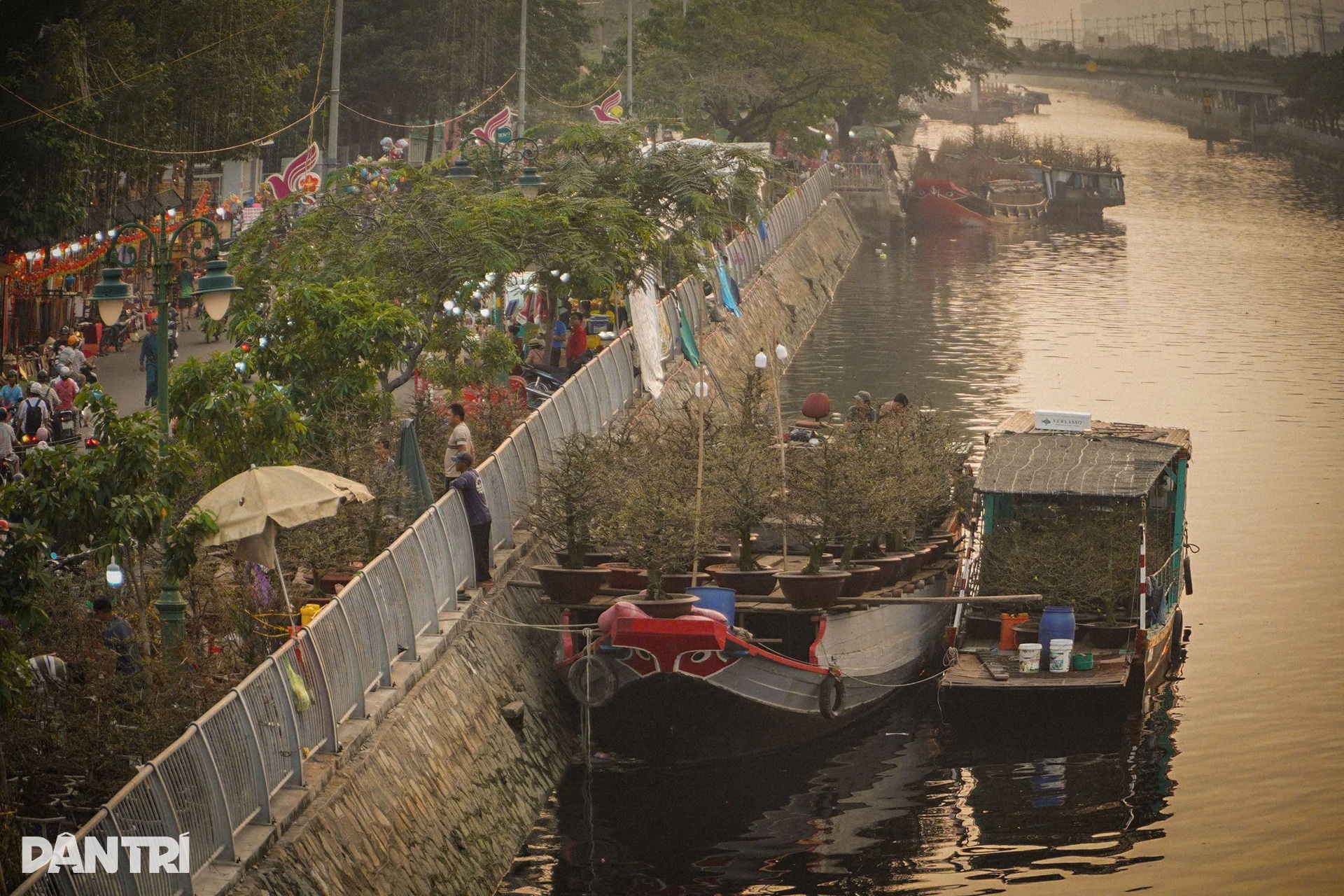 Tất bật chuẩn bị cho Chợ hoa xuân Trên bến dưới thuyền duy nhất tại TPHCM - 14 Tất bật chuẩn bị cho Chợ hoa xuân Trên bến dưới thuyền duy nhất tại TPHCM - 14