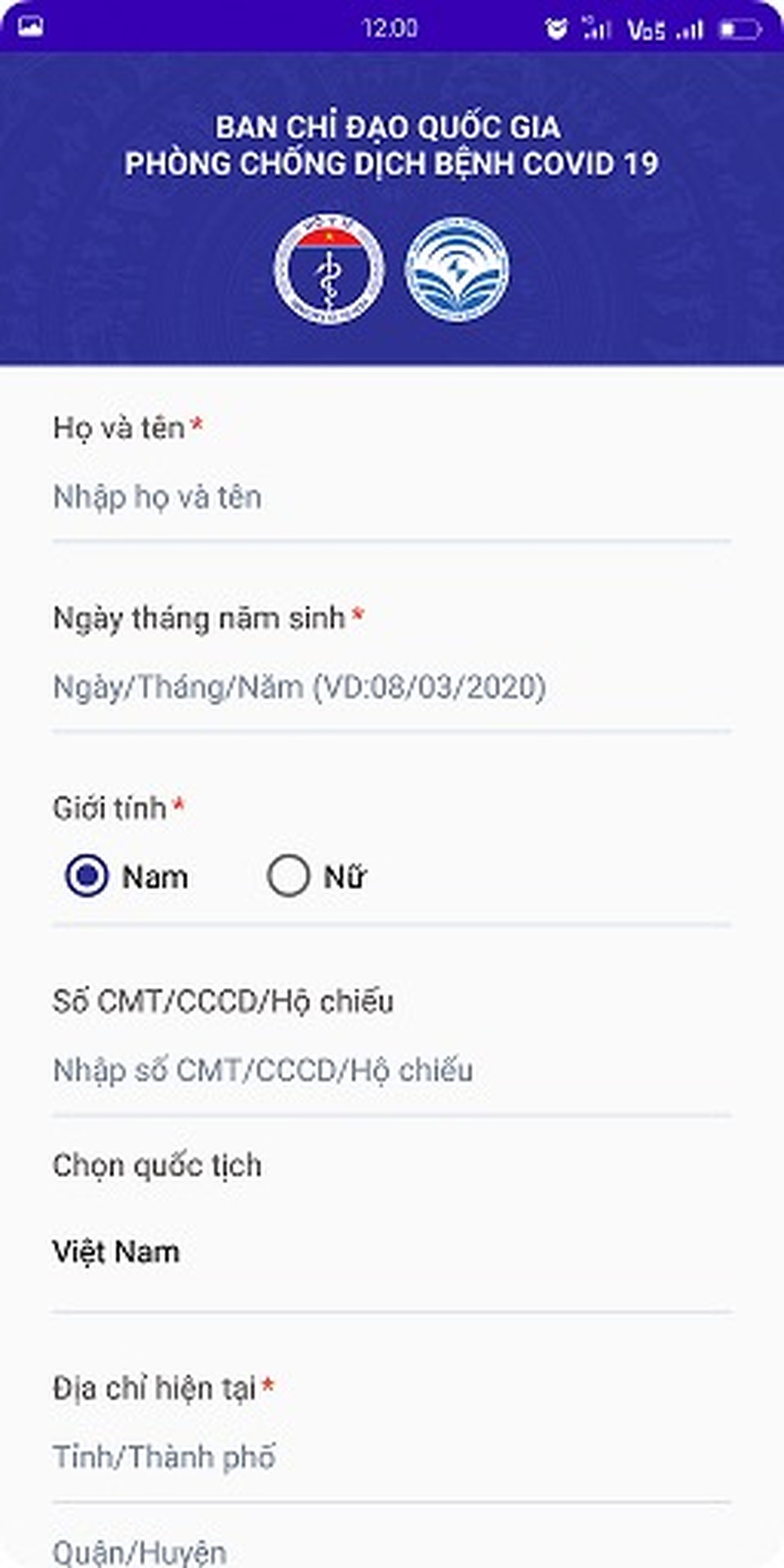 Những ứng dụng giúp bạn dễ dàng khai báo y tế ngay trên điện thoại - 3 Những ứng dụng giúp bạn dễ dàng khai báo y tế ngay trên điện thoại - 3