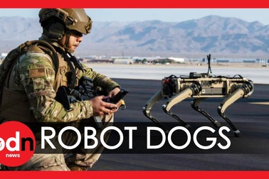 "Siêu khuyển robot" Mỹ phô diễn sức mạnh như "phim viễn tưởng"