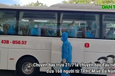 Được hỗ trợ về quê, người Đà Nẵng "thả tim" cảm ơn quê hương
