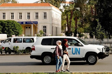 Nhóm tiền trạm an ninh của Liên Hợp Quốc bị tấn công khi tới Syria