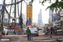 Tuyến đường dài 2,5km cải tạo 10 năm chưa xong ở TPHCM