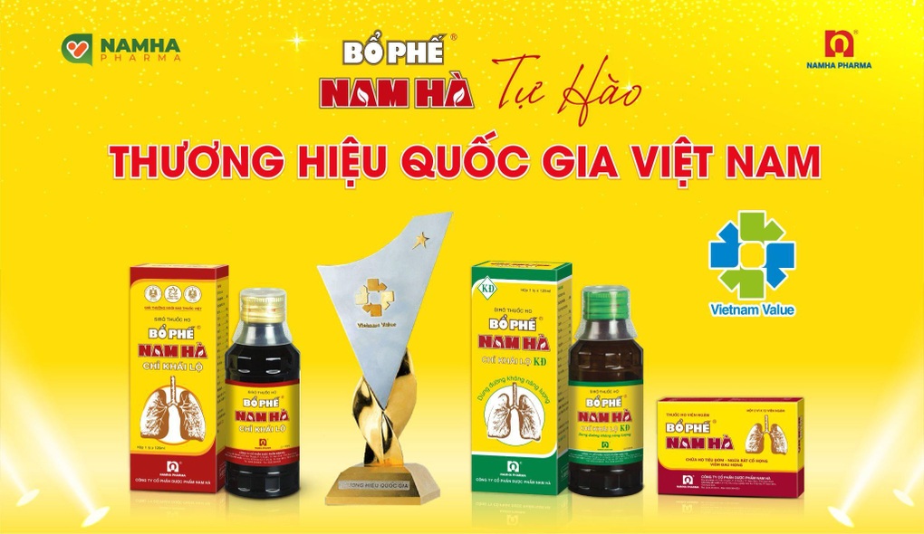 Bổ Phế Nam Hà - thuốc ho đạt Thương hiệu quốc gia Việt Nam - 1 Bổ Phế Nam Hà - thuốc ho đạt Thương hiệu quốc gia Việt Nam - 1