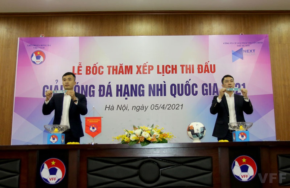 Bốc thăm xếp lịch thi đấu giải bóng đá hạng Nhì quốc gia 2021 - 1 Bốc thăm xếp lịch thi đấu giải bóng đá hạng Nhì quốc gia 2021 - 1
