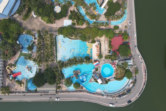 Cảnh hiu hắt ở Công viên nước Hồ Tây ngày nghỉ lễ Quốc khánh - 7