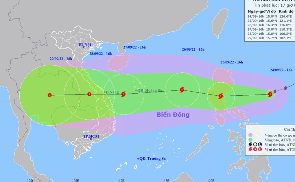 Khi vào Biển Đông, bão Noru sẽ tiếp tục mạnh lên - 1 Khi vào Biển Đông, bão Noru sẽ tiếp tục mạnh lên - 1