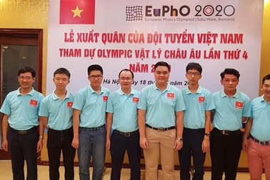 Việt Nam đoạt huy chương vàng Olympic Vật lý châu Âu 2020