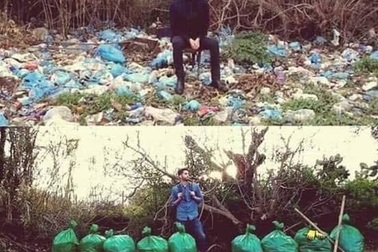 Người Việt “đua nhau” dọn rác hưởng ứng trào lưu gây “sốt” mạng