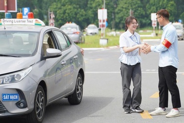 Điểm mới trong thi sát hạch lái xe ở Hà Nội