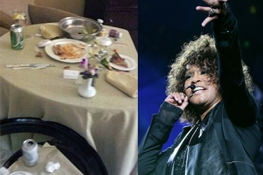 Tiết lộ bữa ăn cuối cùng của Whitney Houston