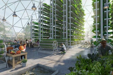 Làng sinh thái thân thiện môi trường, dùng trí tuệ nhân tạo