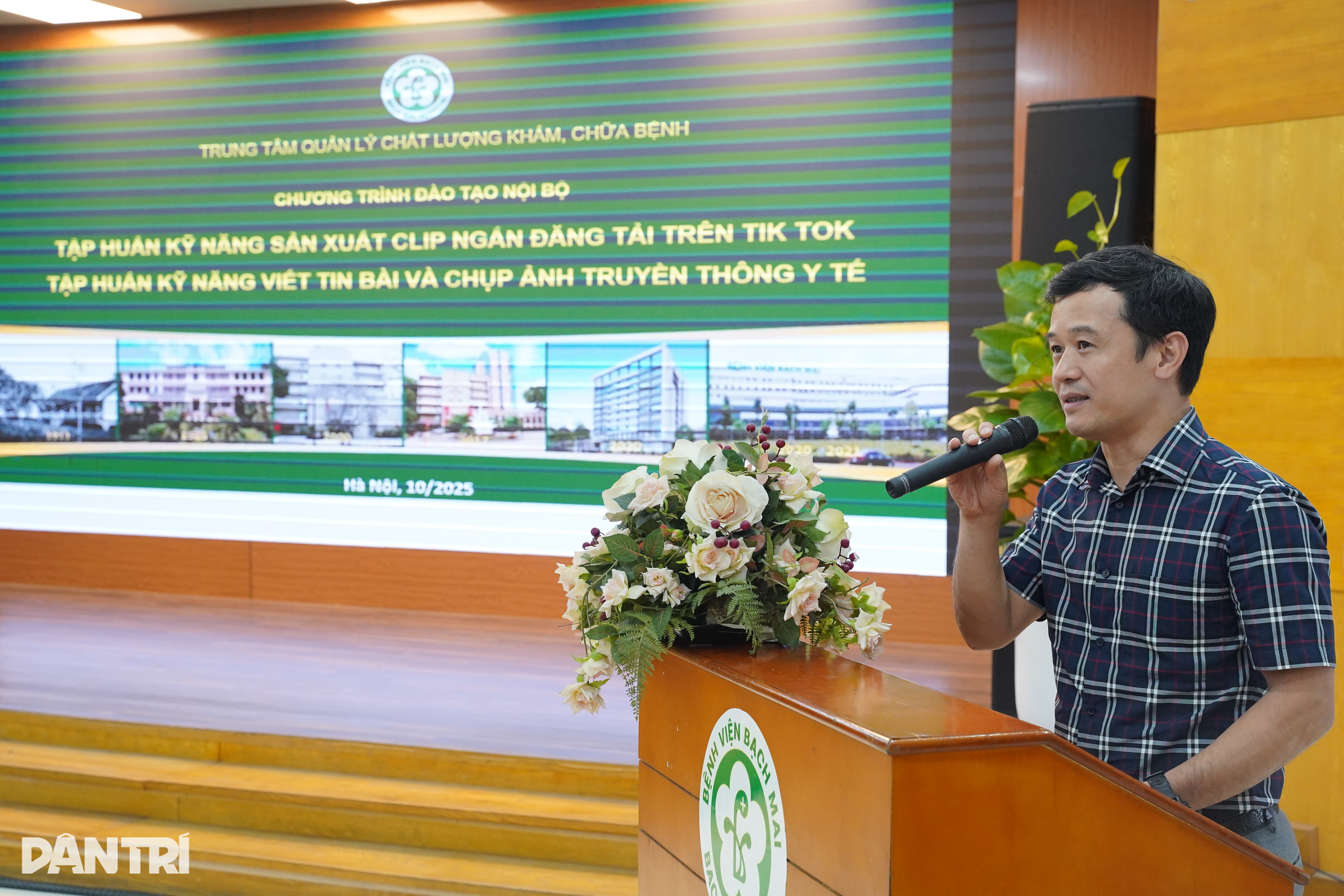 Báo Dân trí đào tạo truyền thông y tế trên TikTok cho y bác sĩ Bạch Mai - 2