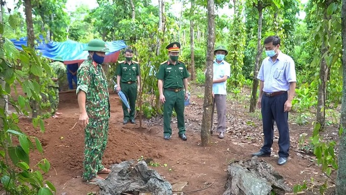 Tìm thấy 7 hài cốt liệt sĩ ở chiến khu xưa vùng Cùa - Ảnh 1.