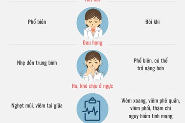 Inforgraphics: Bạn đang cảm cúm hay cảm lạnh?