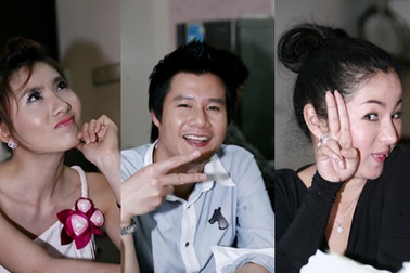 Hình ảnh “sao” trong buổi giao lưu với Dân trí