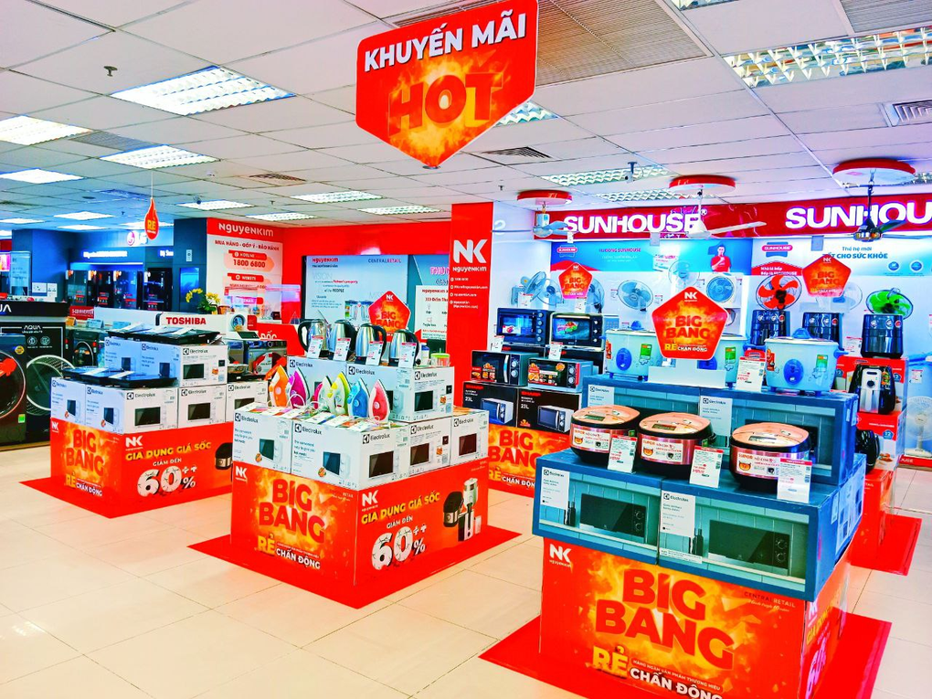 Nguyễn Kim giảm giá tới hơn 50% trong chương trình khuyến mại Big Bang - 2 Nguyễn Kim giảm giá tới hơn 50% trong chương trình khuyến mại Big Bang - 2