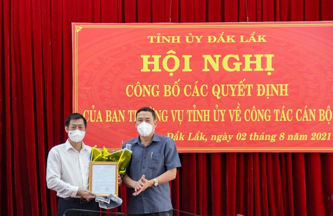 Sở Lao động - Thương binh và Xã hội Đắk Lắk có tân giám đốc - Ảnh 1.