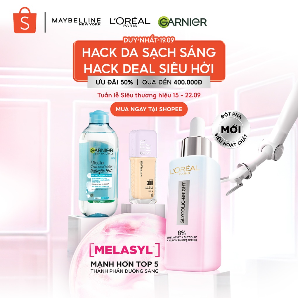 LOreal Paris ra mắt dòng serum mới cùng ưu đãi tại Tuần lễ Siêu Thương Hiệu trên Shopee - 1