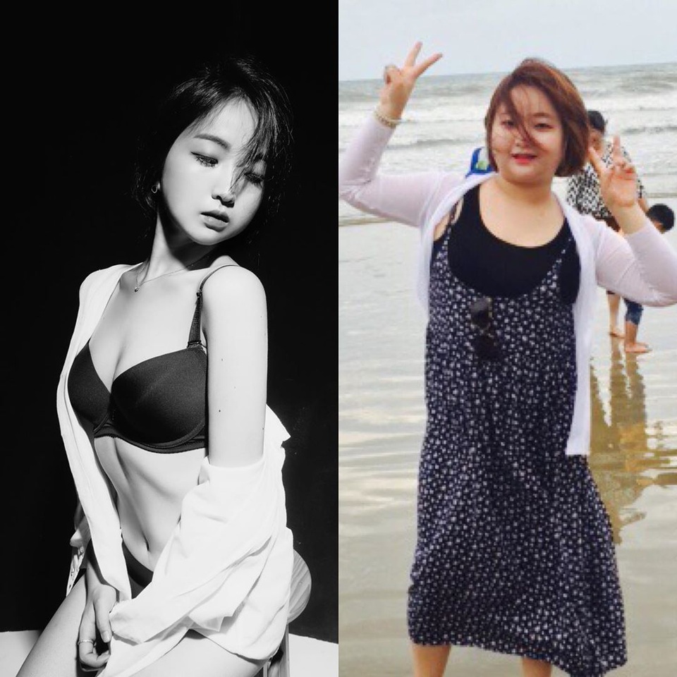 Cô gái Hàn bị bạn trai đá vì béo, giảm cân ngoạn mục xinh như thiên thần - 2 Cô gái Hàn bị bạn trai đá vì béo, giảm cân ngoạn mục xinh như thiên thần - 2