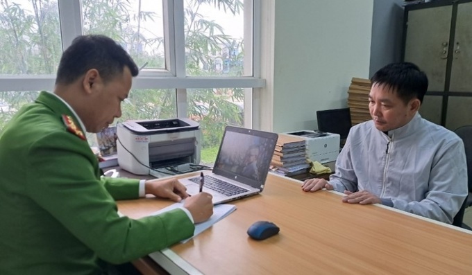 Lưu Khắc Tùng, tại cơ quan điều tra.