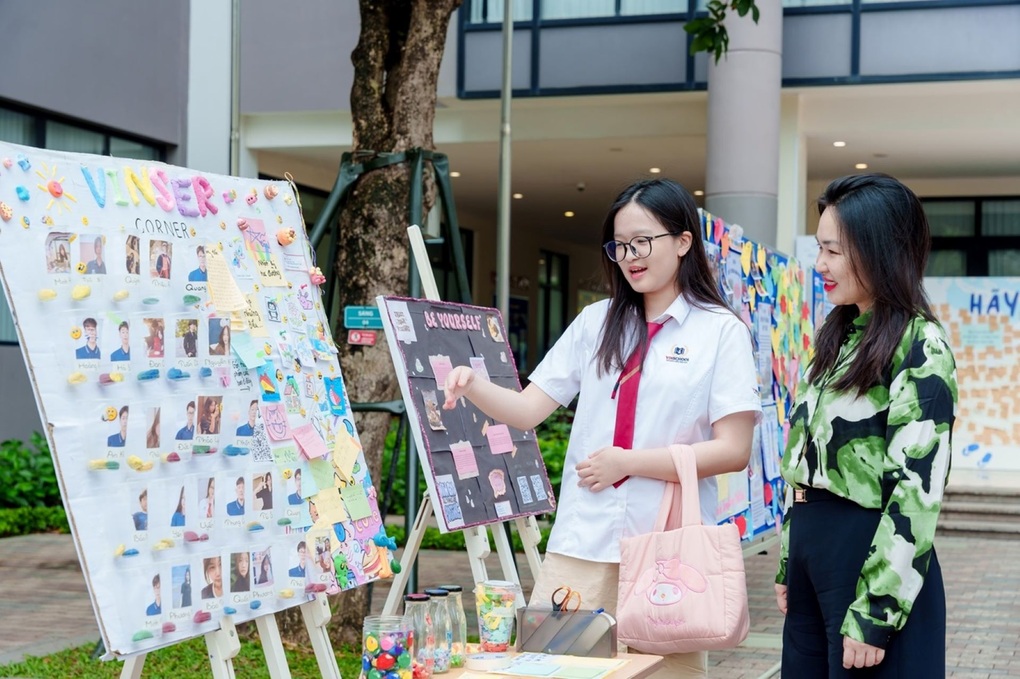 Vinschool-Schüler bringen Initiativen zur Verbesserung der psychischen Gesundheit in der Schule ein - 4 Học sinh Vinschool đưa sáng kiến, nâng cao sức khỏe tâm lý học đường - 4