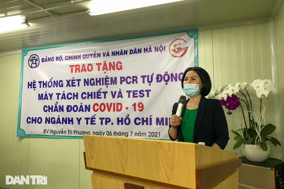 Hà Nội tặng TPHCM hệ thống xét nghiệm, chẩn đoán Covid-19 - 2 Hà Nội tặng TPHCM hệ thống xét nghiệm, chẩn đoán Covid-19 - 2