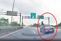 Xác minh hình ảnh ô tô phóng ngược chiều trên cao tốc Nội Bài - Lào Cai