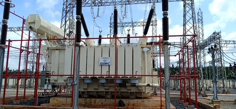 Đóng điện công trình trạm biến áp 220kV Châu Đức - 3 Đóng điện công trình trạm biến áp 220kV Châu Đức - 3