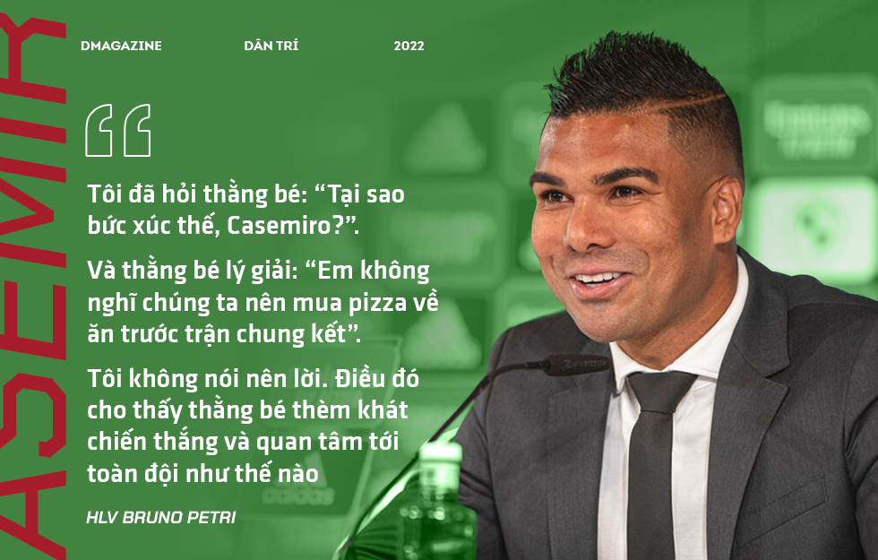 Casemiro: Đứa bé không cha, bánh pizza và thói quen phân tích trọng tài - 13 Casemiro: Đứa bé không cha, bánh pizza và thói quen phân tích trọng tài - 13