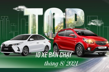 10 xe bán chạy tháng 8/2021: Fadil bỏ xa đối thủ, Seltos tăng "ngược bão"