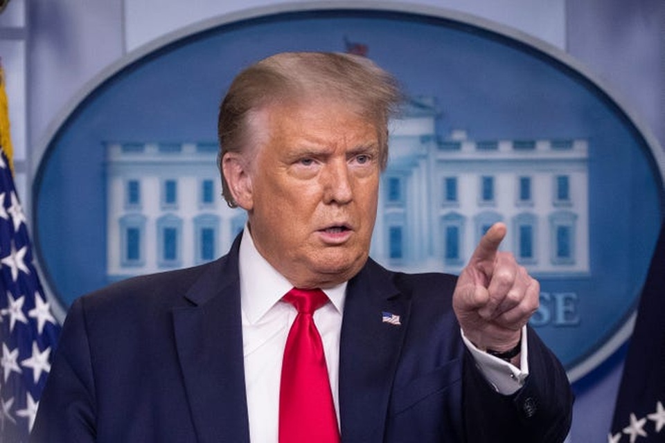 Ông Trump chỉ trích phe Dân chủ chơi xấu - 1 Ông Trump chỉ trích phe Dân chủ chơi xấu - 1