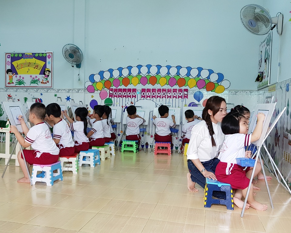 Xây dựng trường mầm non lấy trẻ làm trung tâm - 1 Xây dựng trường mầm non lấy trẻ làm trung tâm - 1