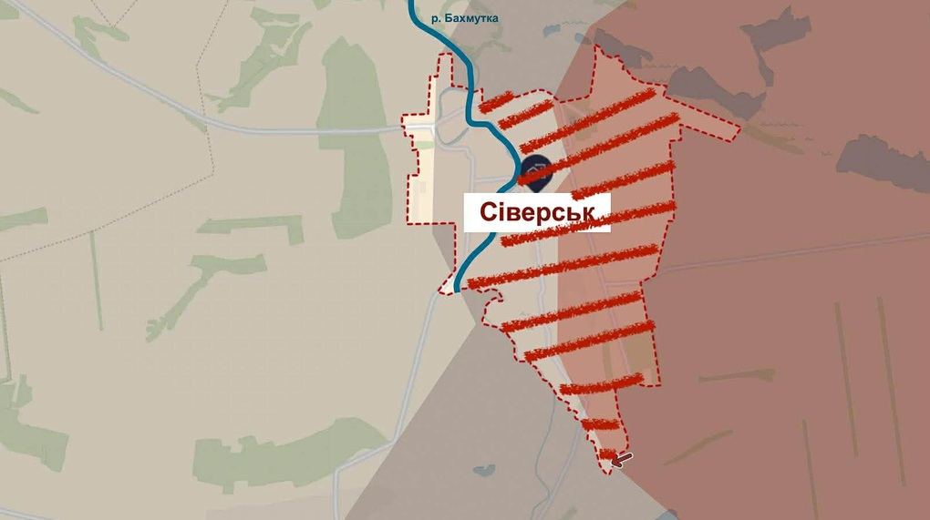 Nga có thể đã kiểm soát gần hoàn toàn Seversk, Ukraine gặp khó - 1 Nga có thể đã kiểm soát gần hoàn toàn Seversk, Ukraine gặp khó - 1