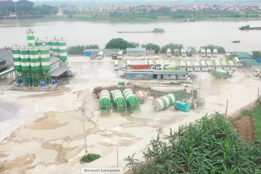 Những hình ảnh khủng khiếp về một sông Đuống đang “lở loét”, quằn quại!
