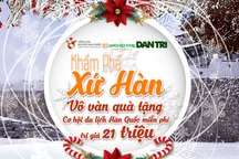 Giải thưởng đặc biệt: Chuyến du lịch miễn phí Hàn Quốc