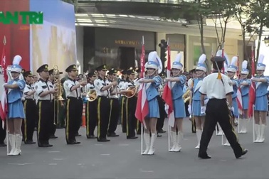 đoàn Osaka tham gia biểu diễn nhạc hội Cảnh sát quốc tế