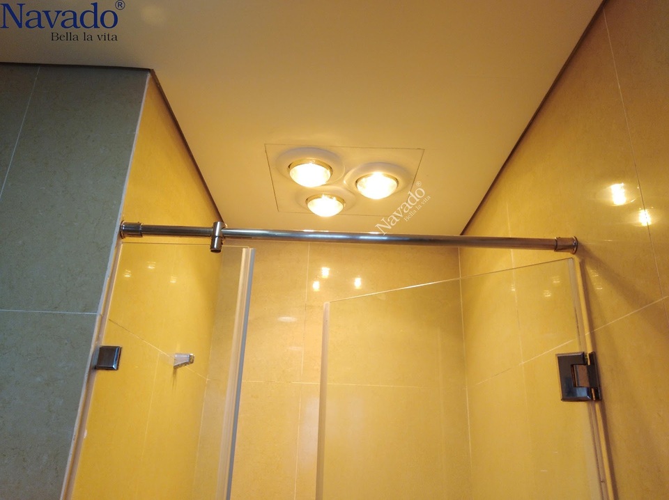 Tiện ích mùa đông: Đèn sưởi âm trần ghi điểm thẩm mỹ - 1