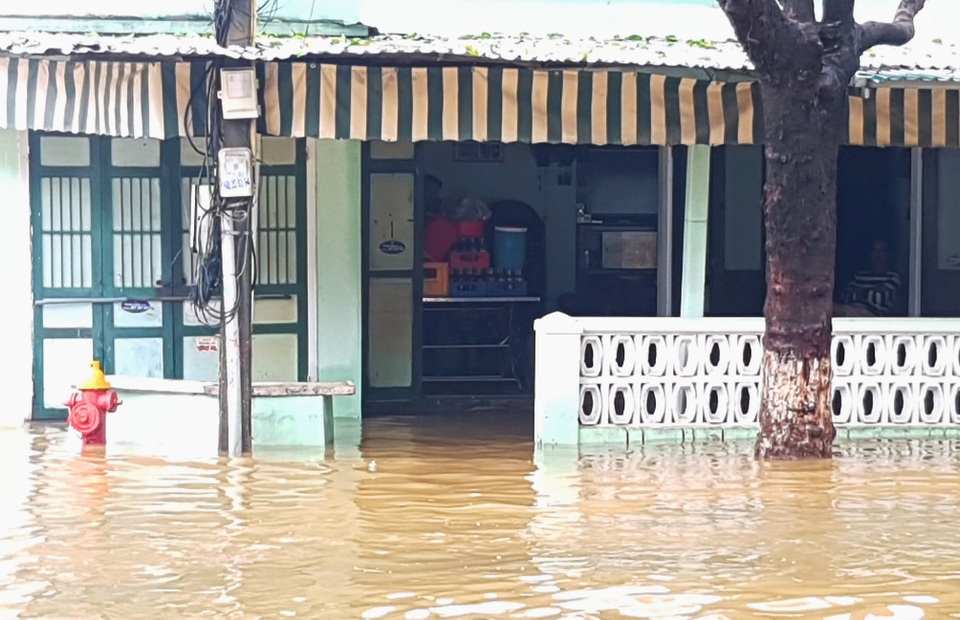Người dân trú trên gác mái, cho lợn lên giường tránh lũ - 16 Người dân trú trên gác mái, cho lợn lên giường tránh lũ - 16