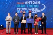 Toàn cảnh lễ trao giải cuộc thi sáng kiến an toàn giao thông Việt Nam 2024